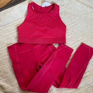 Fabletics set. High impact bra/leggings
